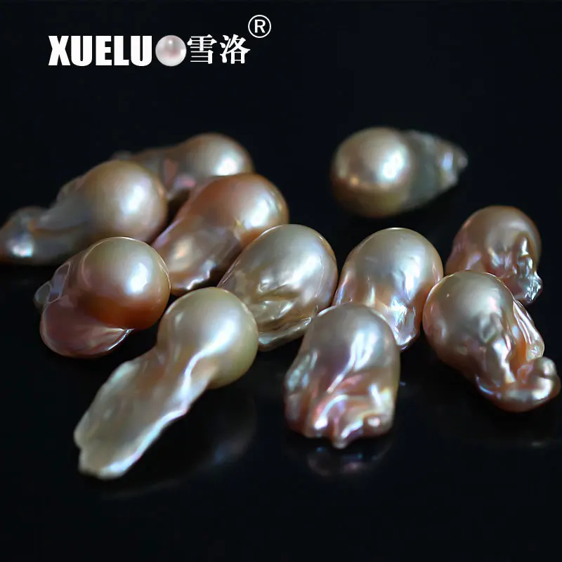 XUELUO 30-35mm Multicolor Supper Large Nucleated Teardrop Irregular Baroque Natural Freshwater Loose Pearl Beads for diy
XUELUO 30-35mm Multicolor Supper Large Nucleated Teardrop Irregular Baroque Natural Freshwater Loose Pearl Beads for diy
