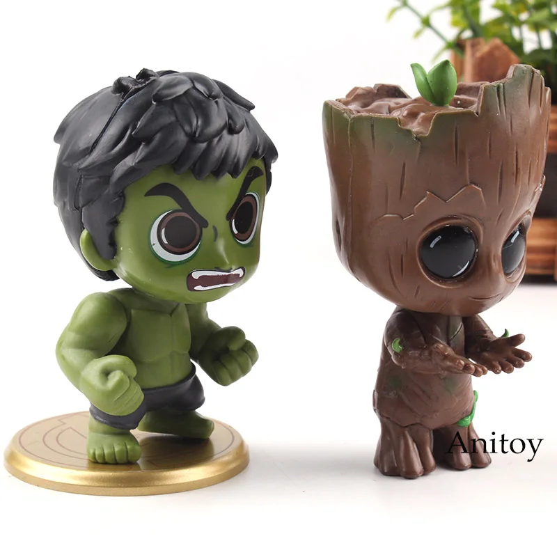 Marvel Avengers 3 Infinity War Figures Tree Man Hulk Toy Q Version Bobblehead PVC Action Figure Collection Model Toys for Boys
Marvel Avengers 3 Infinity War Figures Tree Man Hulk Toy Q Version Bobblehead PVC Action Figure Collection Model Toys for Boys