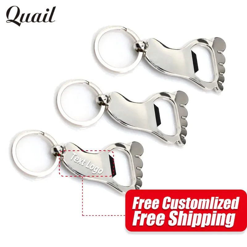Quail Cute Footprint Shape Bottle Opener Keychain Bottle Open Tool Free Engraved Name/Date/Text/ as Wedding Gifts
Quail Cute Footprint Shape Bottle Opener Keychain Bottle Open Tool Free Engraved Name/Date/Text/ as Wedding Gifts