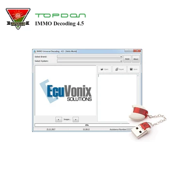 Topdon Universal EcuVonix 4.5 IMMO Decoding 4.5 Remove IMMO Code Of ECU Passcode Tool
Topdon Universal EcuVonix 4.5 IMMO Decoding 4.5 Remove IMMO Code Of ECU Passcode Tool