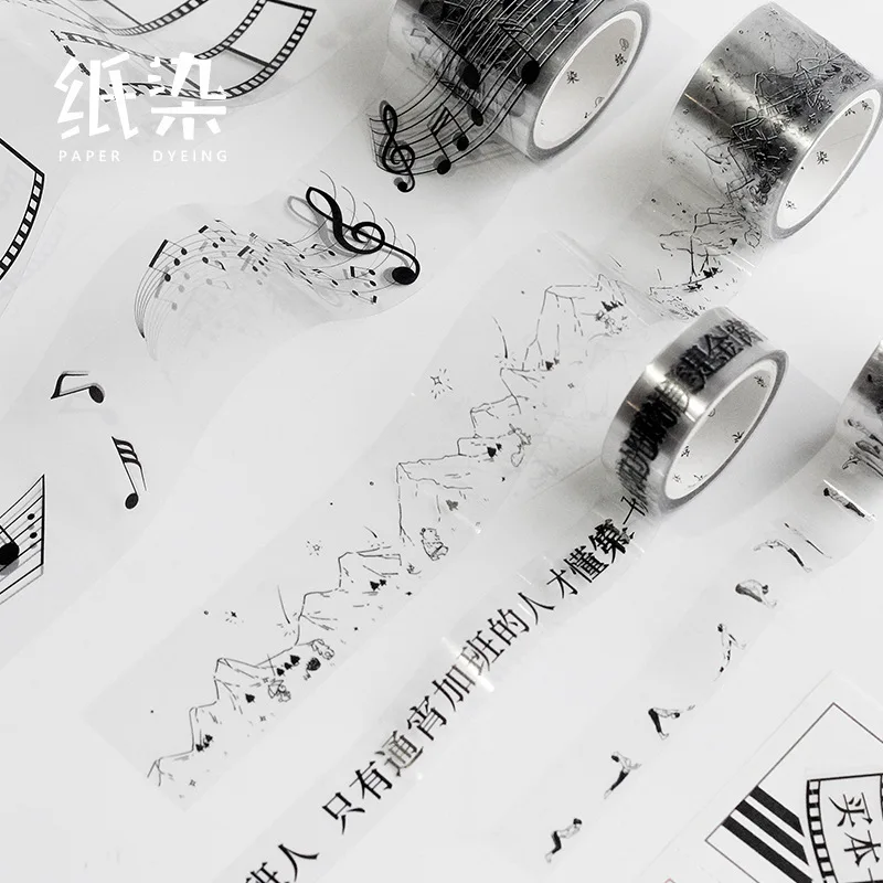 Retro Black white bunny rabbit/mushroom/film/yoga girl/tiny spots/music/character PET masking tape washi tape diy scrapbooking
Retro Black white bunny rabbit/mushroom/film/yoga girl/tiny spots/music/character PET masking tape washi tape diy scrapbooking
