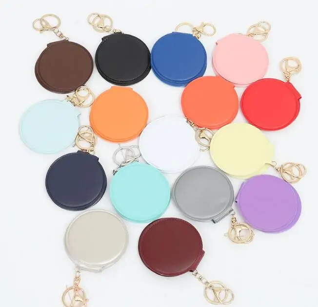 10pcs Portable Candy Color Mini PU Leather Pocket Makeup Mirror Key Chain Cosmetic Compact Mirrors Double Dual Sides Frame Girl
10pcs Portable Candy Color Mini PU Leather Pocket Makeup Mirror Key Chain Cosmetic Compact Mirrors Double Dual Sides Frame Girl