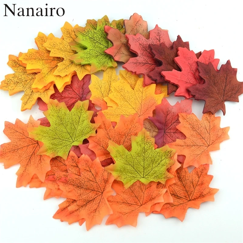 400Pcs Artificial Silk Maple Leaves For Home Wedding Party Decoration Scrapbooking Craft Multicolor Fall Vivid Fake Flower Leaf
400Pcs Artificial Silk Maple Leaves For Home Wedding Party Decoration Scrapbooking Craft Multicolor Fall Vivid Fake Flower Leaf