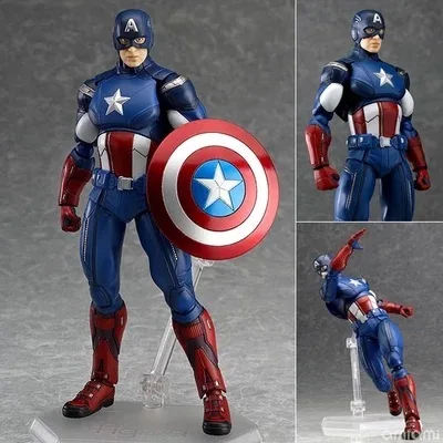 The Avengers Captain America Anime Figure Figma 226 16cm Boxed Marvel Super Hero PVC Action Figure Collection Model Toy Gift
The Avengers Captain America Anime Figure Figma 226 16cm Boxed Marvel Super Hero PVC Action Figure Collection Model Toy Gift