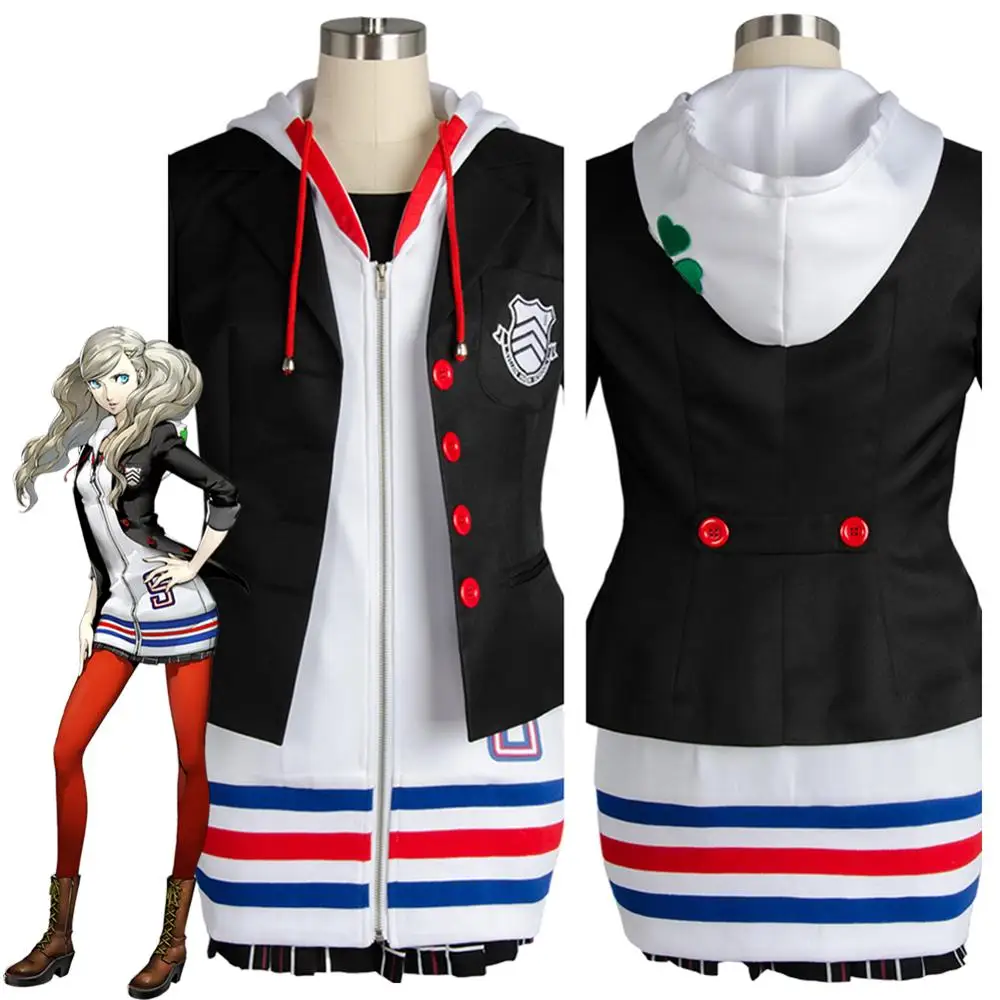 Persona 5 Ann Takamaki Cosplay Costume Adult Women Girl Outfit Uniform Halloween Carnival Full Set
Persona 5 Ann Takamaki Cosplay Costume Adult Women Girl Outfit Uniform Halloween Carnival Full Set