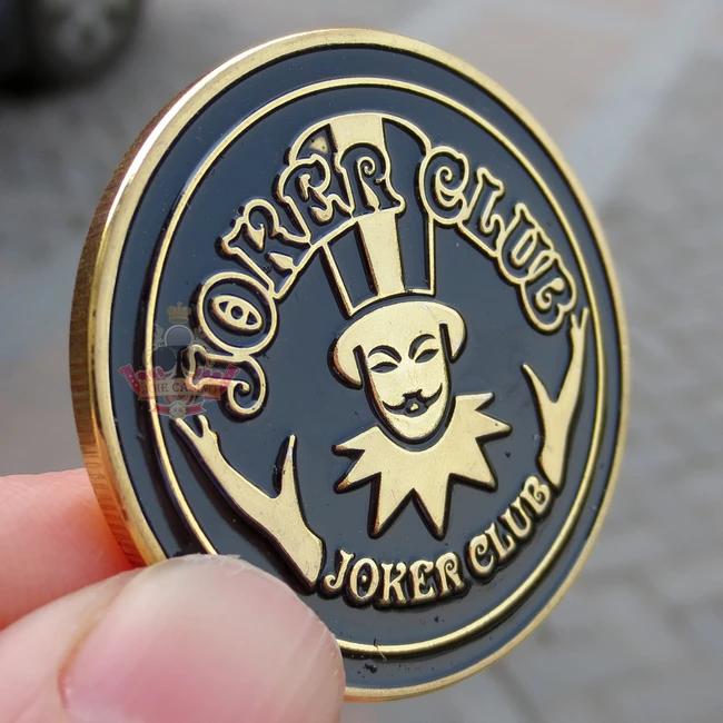 Metal for Pressing Poker Cards Guard Protector No.122"JOKER CLUB" Poker Chips Souvenir Coins
Metal for Pressing Poker Cards Guard Protector No.122"JOKER CLUB" Poker Chips Souvenir Coins