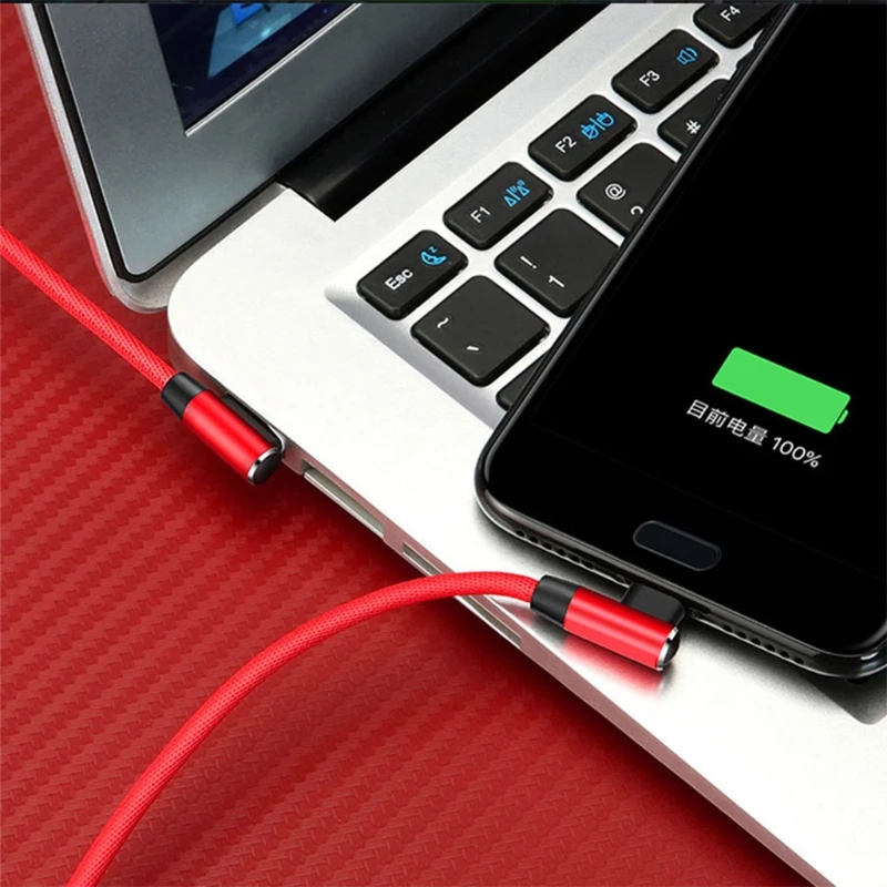 Micro USB Data Charging Cable Reusable Double L Bending Weaving Micro USB Charging Cable Adapter For Android
Micro USB Data Charging Cable Reusable Double L Bending Weaving Micro USB Charging Cable Adapter For Android