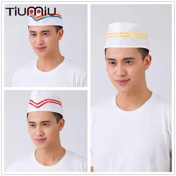 5 pcs/lot High Quality Wholesale Stripe Chef Waiter Hat Sushi Restaurant Hotel Bakery Canteen Chef Cooking Workwear Cylinder Cap
5 pcs/lot High Quality Wholesale Stripe Chef Waiter Hat Sushi Restaurant Hotel Bakery Canteen Chef Cooking Workwear Cylinder Cap