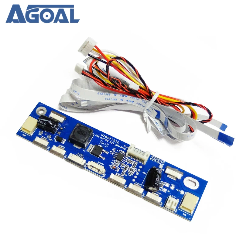 Universal Multifunction Inverter for Backlight LED Constant Current Board Driver Board 12 connecters LED Strip Tester
Universal Multifunction Inverter for Backlight LED Constant Current Board Driver Board 12 connecters LED Strip Tester