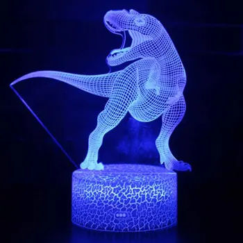 Dinosaur 2 theme 3D Lamp LED night light 7 Color Change Touch Mood Lamp Christmas present Dropshippping
Dinosaur 2 theme 3D Lamp LED night light 7 Color Change Touch Mood Lamp Christmas present Dropshippping