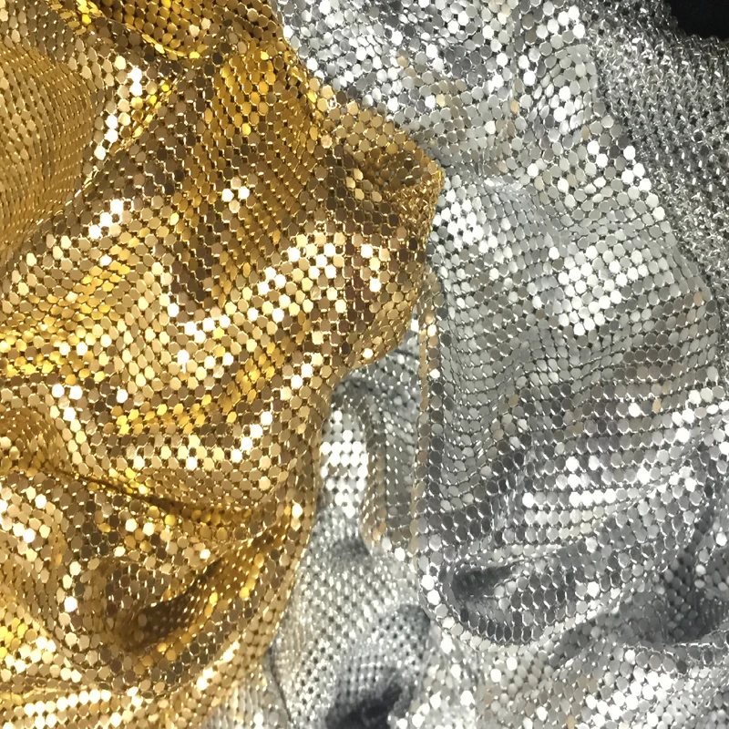 100x90cm Chunky Glitter Metal Mesh Fabric Metallic cloth Metal Sequin Sequined Fabric Curtain Cloth Home Decoration Cloth Dress
100x90cm Chunky Glitter Metal Mesh Fabric Metallic cloth Metal Sequin Sequined Fabric Curtain Cloth Home Decoration Cloth Dress