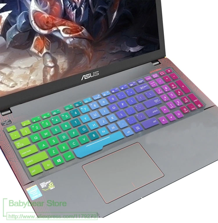Silicone 15 15.6 Inch Laptop For Asus Rog Gl553Vm Gl553Ve Gl553V Zx53Vw Zx53Ve Zx53Vd Keyboard Protector Skin Cover
Silicone 15 15.6 Inch Laptop For Asus Rog Gl553Vm Gl553Ve Gl553V Zx53Vw Zx53Ve Zx53Vd Keyboard Protector Skin Cover