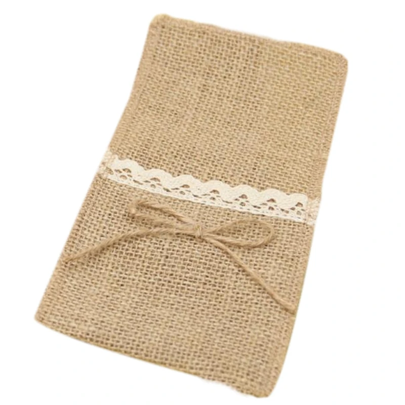 10Pcs/Lot Knife Cover Holder Vintage Decoration Wedding Festival Packaging Fork Pocket Bag Lace Jute Burlap
10Pcs/Lot Knife Cover Holder Vintage Decoration Wedding Festival Packaging Fork Pocket Bag Lace Jute Burlap