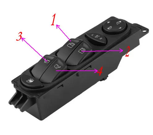 Window Control Regulator Switch button for Mercedes Benz Viano Vito W639 A6395451313 Auto Accessories HOT
Window Control Regulator Switch button for Mercedes Benz Viano Vito W639 A6395451313 Auto Accessories HOT