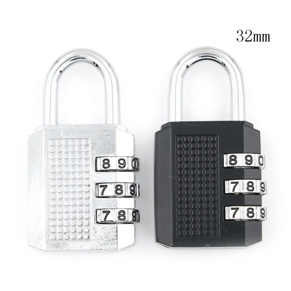 26/32MM Mini Lock 3 Digit Combination Password Lock Travel Luggage Code Padlock Suitcase Locks
26/32MM Mini Lock 3 Digit Combination Password Lock Travel Luggage Code Padlock Suitcase Locks