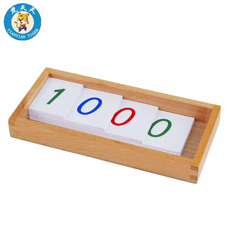 Montessori Baby Early Educational Toys Preschool Teaching Aids Small PVC Number Cards With Box (1-9000)
Montessori Baby Early Educational Toys Preschool Teaching Aids Small PVC Number Cards With Box (1-9000)