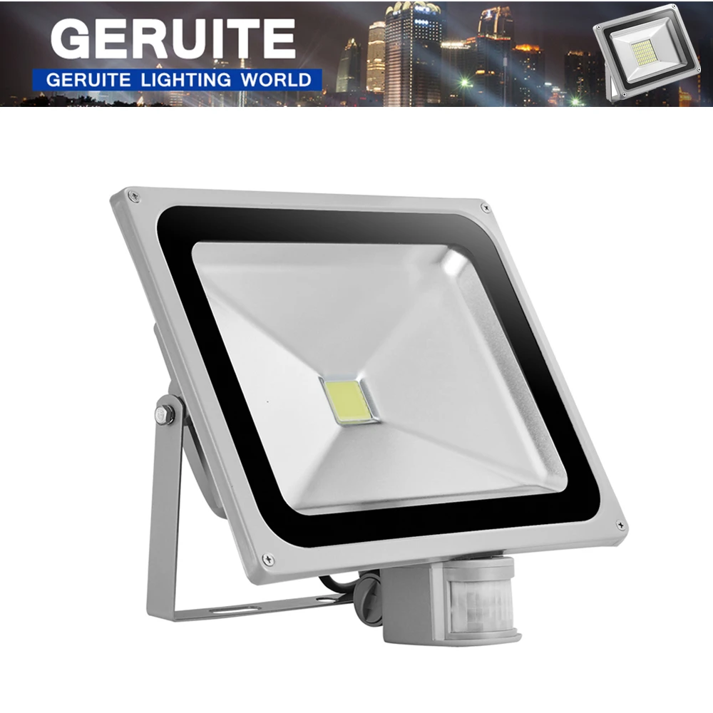 50W 4500LM LED Sensor Flood Light IP65 AC 85-265V Proyector Refletor Led Floodlight Projecteur Led Spotlight Outdoor Lighting
50W 4500LM LED Sensor Flood Light IP65 AC 85-265V Proyector Refletor Led Floodlight Projecteur Led Spotlight Outdoor Lighting
