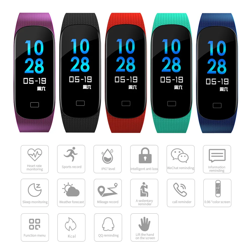 M5 Smart Watch Band Bracelet Activity Tracker with Step Counter Watch with Step Counter Watch #SW8.3
M5 Smart Watch Band Bracelet Activity Tracker with Step Counter Watch with Step Counter Watch #SW8.3
