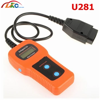 5pcs/lot U281 OBD2 Code Reader Car Fault Code Reader CAN BUS OBDII Engine Code Reader 16 pin OBDII Socket Car Diagnostic Tools
5pcs/lot U281 OBD2 Code Reader Car Fault Code Reader CAN BUS OBDII Engine Code Reader 16 pin OBDII Socket Car Diagnostic Tools