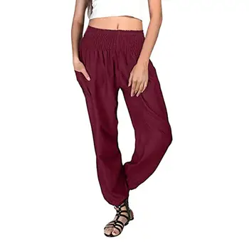 Plus Size Women Solid Color Harem Female Pants Pleated High Waist Casual Loose Bloomer Trousers Joggers Sweatpants new
Plus Size Women Solid Color Harem Female Pants Pleated High Waist Casual Loose Bloomer Trousers Joggers Sweatpants new