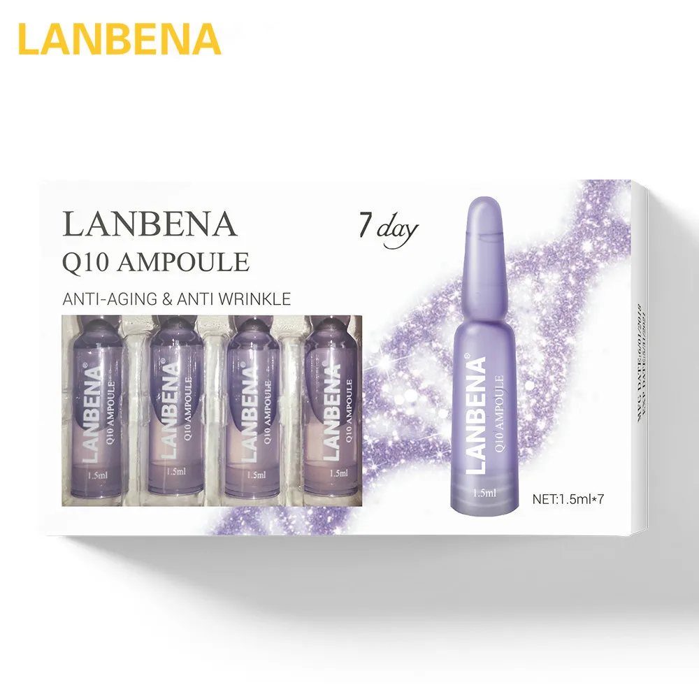 LANBENA anti wrinkle Serum collagen Ampoule Q10 Facial Nourish 7 Day Deep Absorption Moisturizing Firming face Skin Care Essence
LANBENA anti wrinkle Serum collagen Ampoule Q10 Facial Nourish 7 Day Deep Absorption Moisturizing Firming face Skin Care Essence