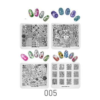 AriesLibra 4PCS SET-5 Nail Stamping Plates Set Lace Flower Animal Pattern Nail Art Stamp Stamping Template Image Plate Stencil
AriesLibra 4PCS SET-5 Nail Stamping Plates Set Lace Flower Animal Pattern Nail Art Stamp Stamping Template Image Plate Stencil