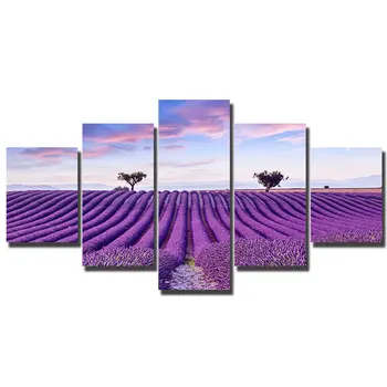 Artryst Art Wall decoration HD Printed Painting Dreamy Lavender Field Canvas Picture 5 Panel Modular Poster Home Decor WY066
Artryst Art Wall decoration HD Printed Painting Dreamy Lavender Field Canvas Picture 5 Panel Modular Poster Home Decor WY066