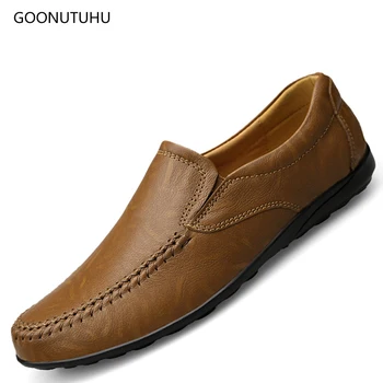 Men's shoes casual breathable slip-on loafers platform driving & work shoes for men youth four season man shoes leather genuine
Men's shoes casual breathable slip-on loafers platform driving & work shoes for men youth four season man shoes leather genuine