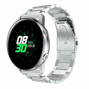 20mm Stainless Steel Bracelet Strap For Samsung Galaxy Watch 42mm Active 2 40MM 44MM Band For Samsung Gear S2 Classic Watchbands
20mm Stainless Steel Bracelet Strap For Samsung Galaxy Watch 42mm Active 2 40MM 44MM Band For Samsung Gear S2 Classic Watchbands