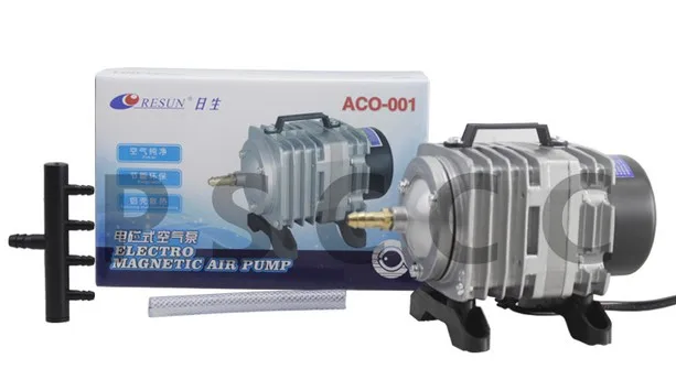 NEW Aquarium RESUN ACO-001 High Quality 18W 38L/min fish tank seafood Pond compressor electromagnetic air pump
NEW Aquarium RESUN ACO-001 High Quality 18W 38L/min fish tank seafood Pond compressor electromagnetic air pump