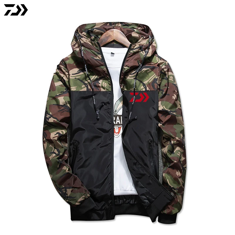 DAWAI DAWA 2018 Outdoor Sports Fishing Jacket Hooded Windbreaker Waterproof Fishing Clothes Camouflage Hiking Camping Clothing
DAWAI DAWA 2018 Outdoor Sports Fishing Jacket Hooded Windbreaker Waterproof Fishing Clothes Camouflage Hiking Camping Clothing