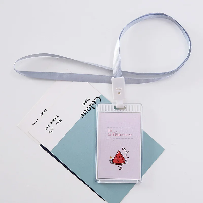 Business Lanyard Card Holder Universal Card Case For Student Candy Color Cute Cartoon Children Badge ID Photo Card Holders
Business Lanyard Card Holder Universal Card Case For Student Candy Color Cute Cartoon Children Badge ID Photo Card Holders