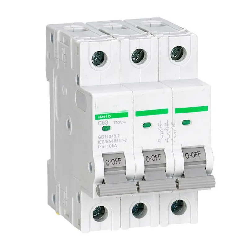 3P 750 VDC 3 Pole Panel Mount Solar Photovoltaic DC Circuit Breaker Switch C Curve With TUV Certificates
3P 750 VDC 3 Pole Panel Mount Solar Photovoltaic DC Circuit Breaker Switch C Curve With TUV Certificates
