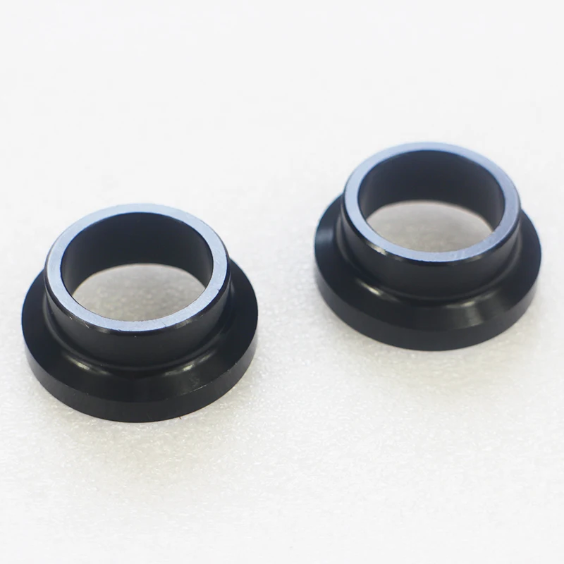 

Novatec 20mm front hub side caps For 4 IN 1 thru axle O.L.D. 110mm D881SB D991SB black alloy MTB end caps adaptors converters