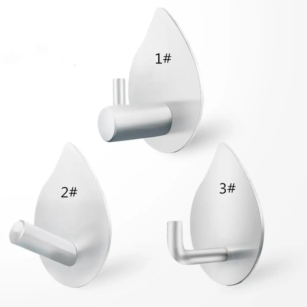 TPFOCUS 4Pcs Free Punching Drop Shape Stainless Steel Hanging Hooks for Kitchen Bathroom
TPFOCUS 4Pcs Free Punching Drop Shape Stainless Steel Hanging Hooks for Kitchen Bathroom