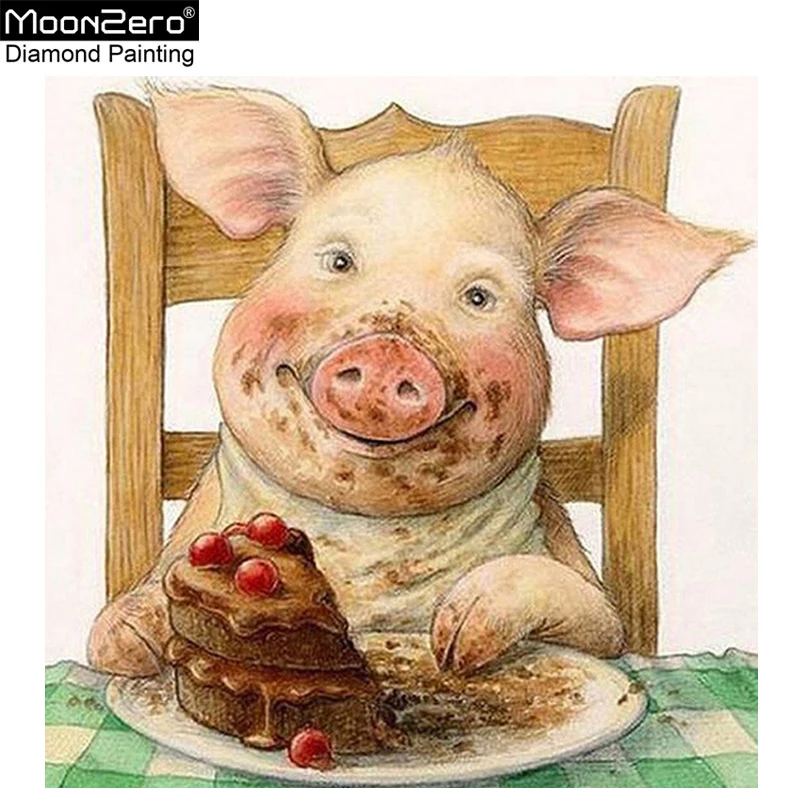 2018 New 5D Diy Square Resin Diamond Painting Cute Pig Cake Diamond Embroidery Handwork Diamond Mosaic Crafts Decor Painting Kit
2018 New 5D Diy Square Resin Diamond Painting Cute Pig Cake Diamond Embroidery Handwork Diamond Mosaic Crafts Decor Painting Kit