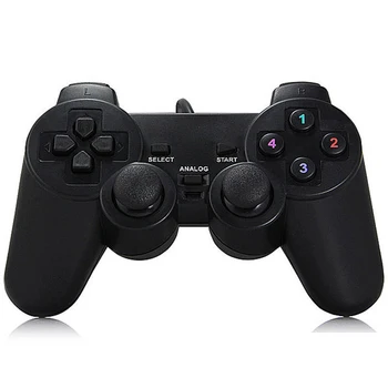 Vibration Joystick Wired USB PC Controller For PC Computer Laptop For WinXP/Win7/Win8/Win10 For Vista Black Gamepad
Vibration Joystick Wired USB PC Controller For PC Computer Laptop For WinXP/Win7/Win8/Win10 For Vista Black Gamepad