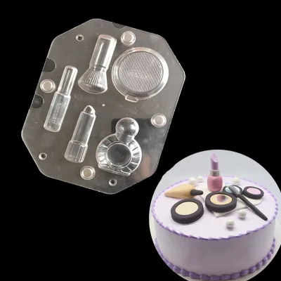 1Set 3D Fashion Cosmetic Lipstick Perfume Chocolate Mould Candy Cake Jelly Mold Wedding Decorating DIY Tool Women's Gift h809
1Set 3D Fashion Cosmetic Lipstick Perfume Chocolate Mould Candy Cake Jelly Mold Wedding Decorating DIY Tool Women's Gift h809