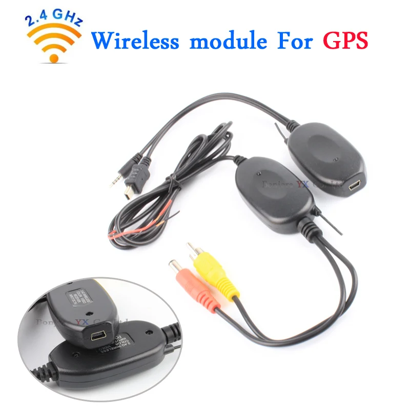 12V 2.4G wirelss Module wireless transmitter for Car GPS for car Parking camera transmitter and receiver for GPS Parking Aystem
12V 2.4G wirelss Module wireless transmitter for Car GPS for car Parking camera transmitter and receiver for GPS Parking Aystem