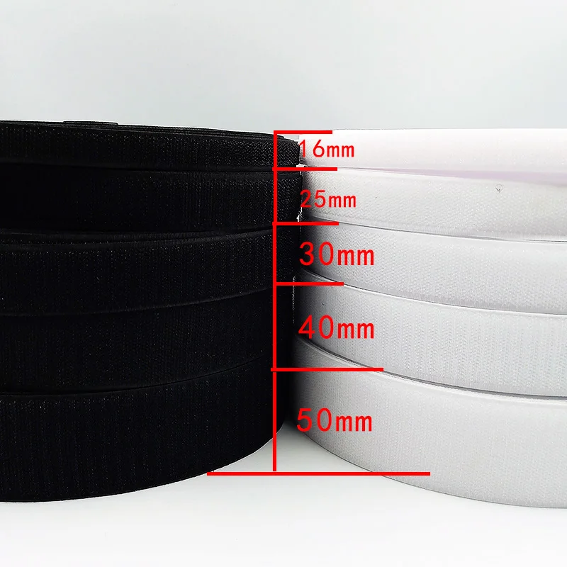 16/25/30/40/50/100mm*1m/Pair Black White Magic Tape Hook and Loop Self Adhesive Fastener Tape Strip No Glue Sewing Accessory
16/25/30/40/50/100mm*1m/Pair Black White Magic Tape Hook and Loop Self Adhesive Fastener Tape Strip No Glue Sewing Accessory