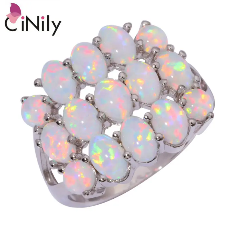 CiNily Created White Fire Opal Silver Plated Ring Wholesale Hot Sell Fashion Party for Women Jewelry Ring Size 8 9 10 OJ9067
CiNily Created White Fire Opal Silver Plated Ring Wholesale Hot Sell Fashion Party for Women Jewelry Ring Size 8 9 10 OJ9067