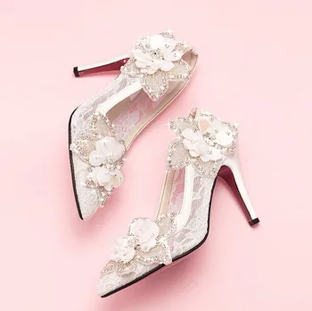 2018 Gorgeous And Fashion High Stiletto Heel 9cm Formal Shoes Bridesmaid Shoes Nicest White Pointed Toe Wedding Shoes
2018 Gorgeous And Fashion High Stiletto Heel 9cm Formal Shoes Bridesmaid Shoes Nicest White Pointed Toe Wedding Shoes