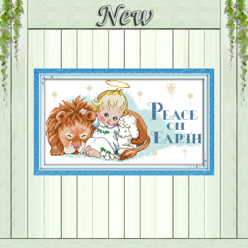 Holly angel peace baby painting 11CT patterns printed on fabric 14CT needlework diy dmc cross stitch chinese Set Embroidery kits
Holly angel peace baby painting 11CT patterns printed on fabric 14CT needlework diy dmc cross stitch chinese Set Embroidery kits