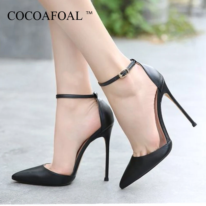 COCOAFOAL Summer Women's High Heels Sandals Plus Size 33 - 43 Woman Wedding High Heels Sandals Black Sexy Summer Buckle Pumps
COCOAFOAL Summer Women's High Heels Sandals Plus Size 33 - 43 Woman Wedding High Heels Sandals Black Sexy Summer Buckle Pumps