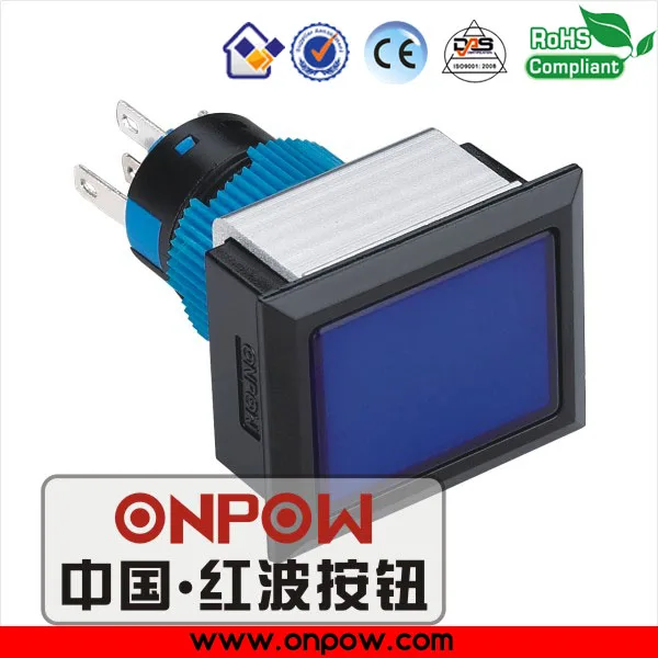 ONPOW 22mm rectangular head BLACK surface latching illuminated pushbutton switch LAS1-APJ-11Z/B/12V
ONPOW 22mm rectangular head BLACK surface latching illuminated pushbutton switch LAS1-APJ-11Z/B/12V