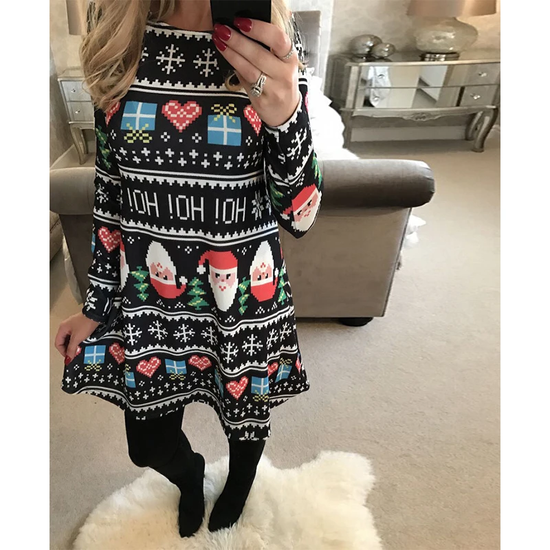 Christmas Dress 2019 Elegant Black Party Women Dresses Long Sleeve Plus Size Floral Long Vintage Gothic Casual Female Clothing
Christmas Dress 2019 Elegant Black Party Women Dresses Long Sleeve Plus Size Floral Long Vintage Gothic Casual Female Clothing
