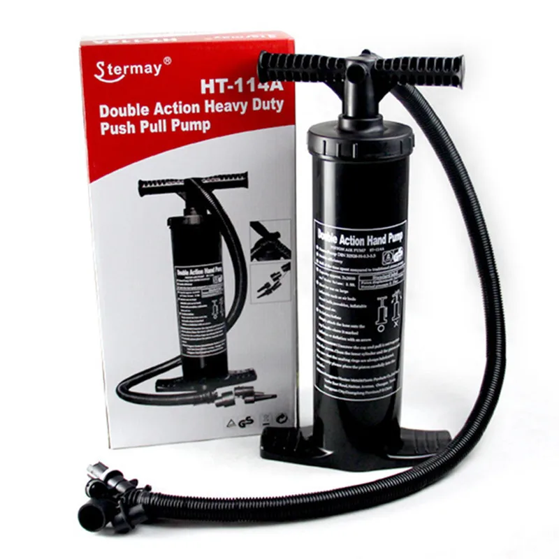 1Pc Black Two Ways Gas-fill Air compressor Connector Large Hand Pumped Rubber Boat Assault Boat Inflatable Air Pump Dual Pumping
1Pc Black Two Ways Gas-fill Air compressor Connector Large Hand Pumped Rubber Boat Assault Boat Inflatable Air Pump Dual Pumping