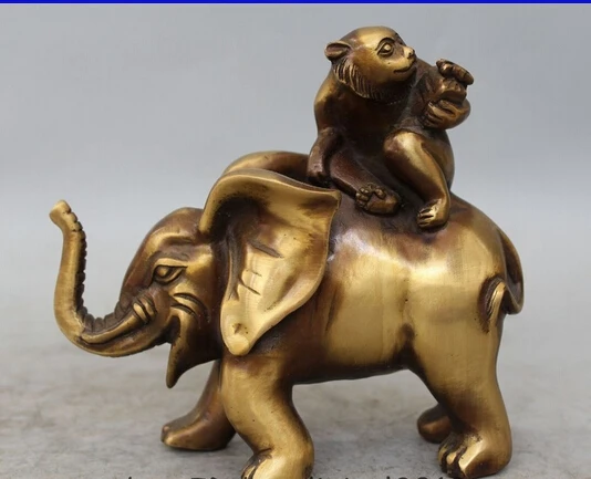 006832 6" Chinese Bronze animal Gift Zodiac Year Monkey Seat elephant Statue sculpture
006832 6" Chinese Bronze animal Gift Zodiac Year Monkey Seat elephant Statue sculpture