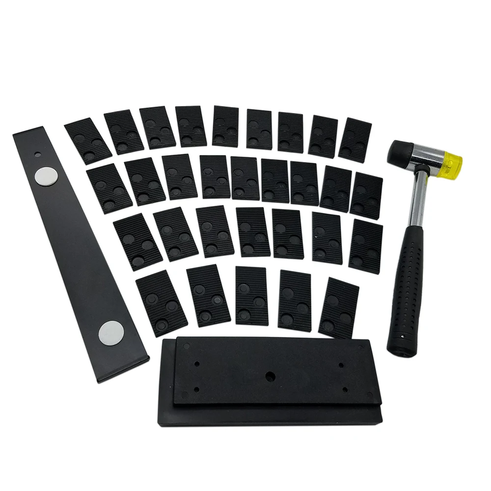 Wood Flooring Installation Kit with Spaces and Pull Bar Rubber Block Double Headed Mallet Hand Tools
Wood Flooring Installation Kit with Spaces and Pull Bar Rubber Block Double Headed Mallet Hand Tools