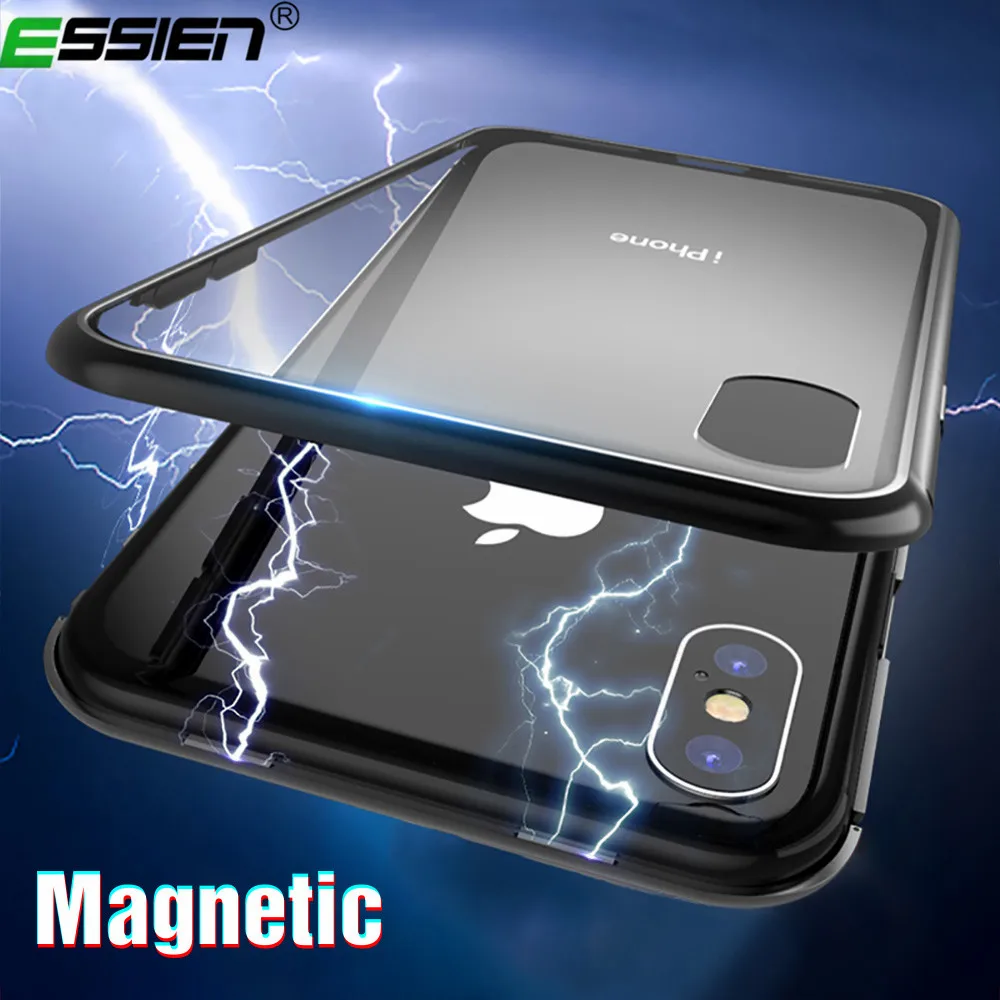 Essien Magnetic Adsorption Metal Case for iPhone 6 6s Plus 8 7 X Xr Magnet Magnetic phone Case for Huawei P20 Mate20 Pro nova3I
Essien Magnetic Adsorption Metal Case for iPhone 6 6s Plus 8 7 X Xr Magnet Magnetic phone Case for Huawei P20 Mate20 Pro nova3I